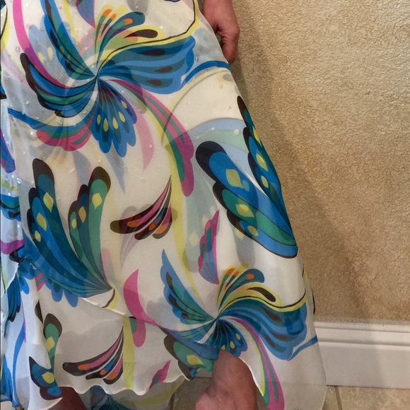 BCBG MaxAzria dress with sequin. Built in bra - Picture 3 of 7